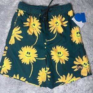 NEFF Men's Smiley Daisy‎ Daily Hot Tub swim Board Shorts Small